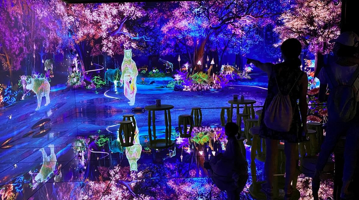 “你好?玄界”京城全4K“元宇宙”主题沉浸式数字艺术展开幕